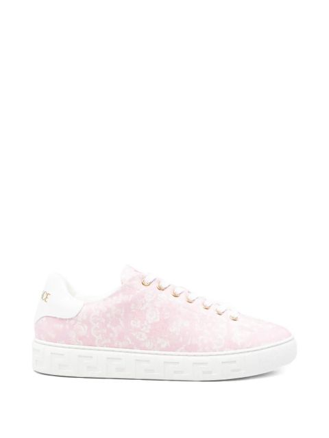 Versace Barocco-pattern low-top sneakers - Pink - zdjęcie produktu nr 1