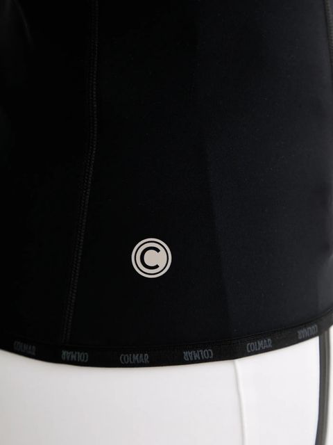 Colmar bluza sportowa damska kolor czarny gładka 9336.7LO