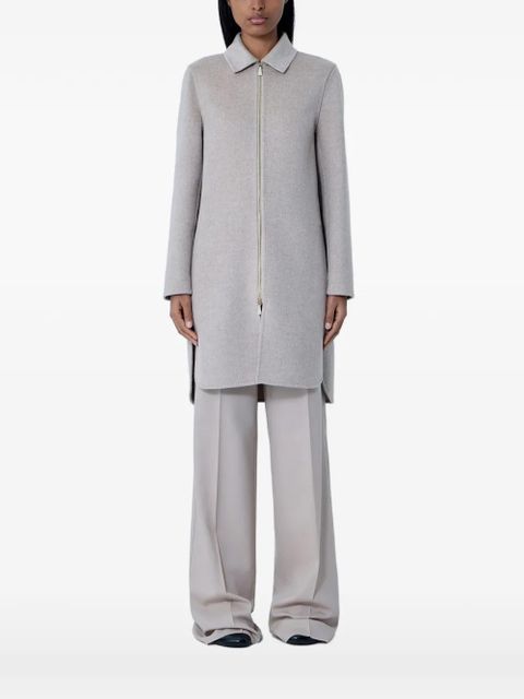Max Mara zipped collared coat - Neutrals - zdjęcie produktu nr 1