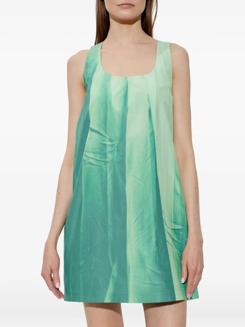 LOEWE trompe l'oeil sleeveless dress - Green