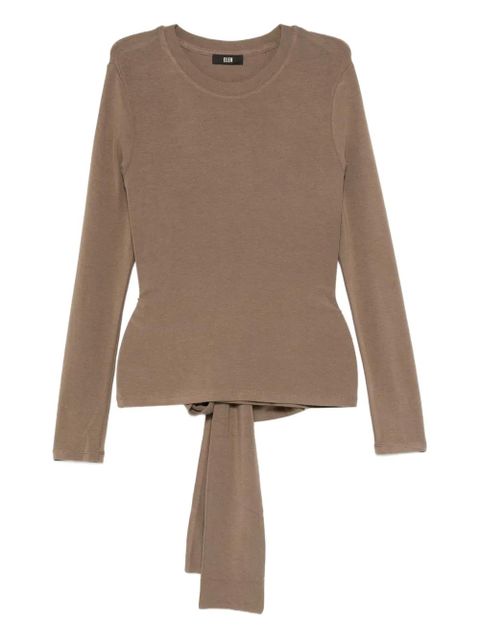 Eleh fine-knit jumper - Brown - zdjęcie produktu nr 1