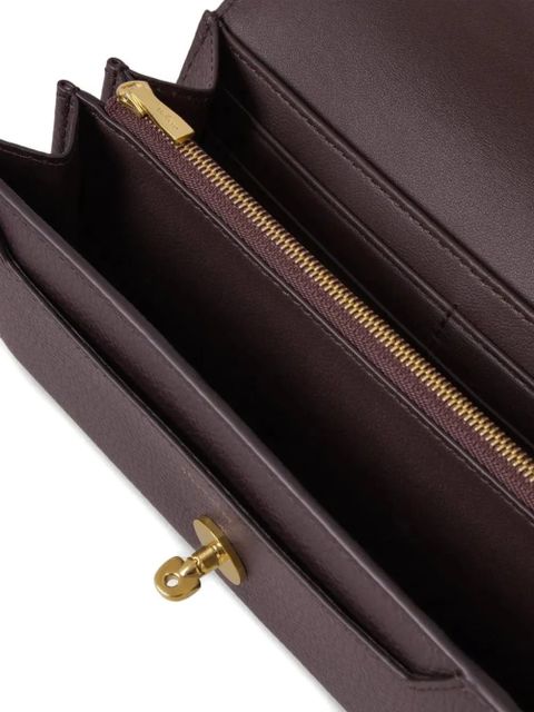Mulberry Darley postman-lock wallet - Brown