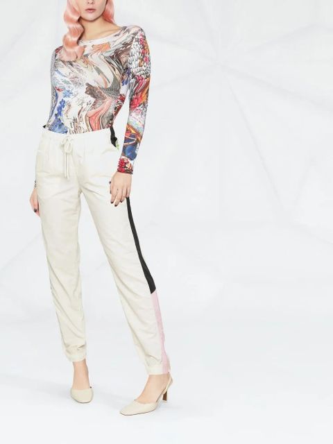 Diesel AWWB-Sweang-HT25 track pants - White - zdjęcie produktu nr 2