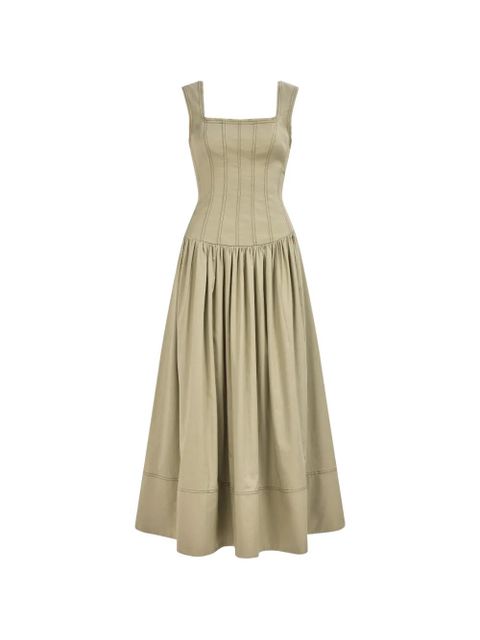 Aje Parallel midi dress - Green - zdjęcie produktu nr 1