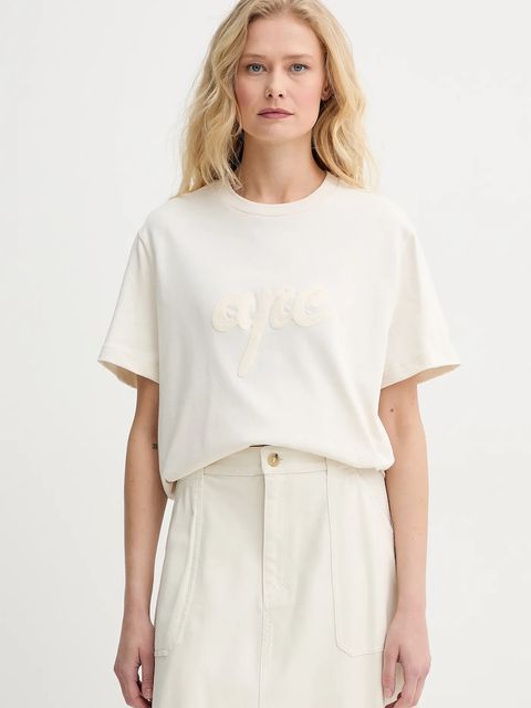 A.P.C. t-shirt bawełniany t-shirt lenny - GOTS