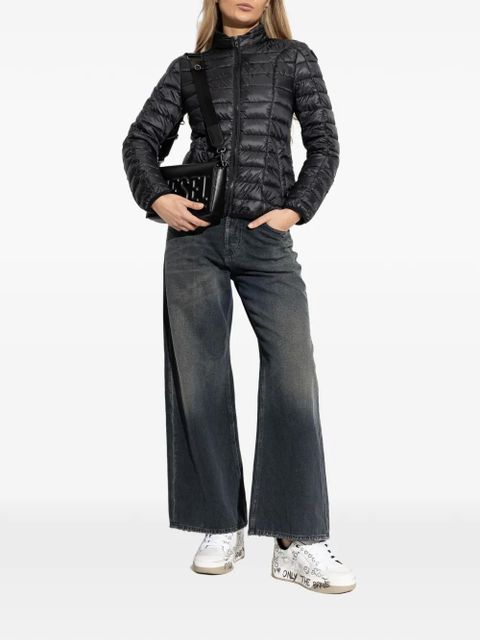 Diesel quilted zip-up puffer jacket - Black - zdjęcie produktu nr 2