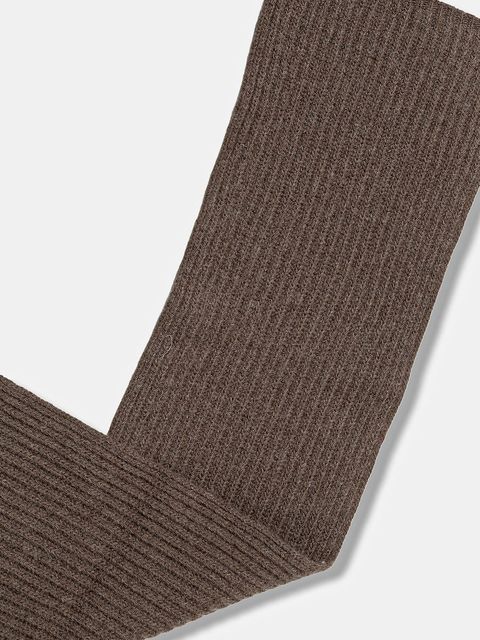 United Colors of Benetton szalik kolor brązowy gładki 1302U0723 - zdjęcie produktu nr 2