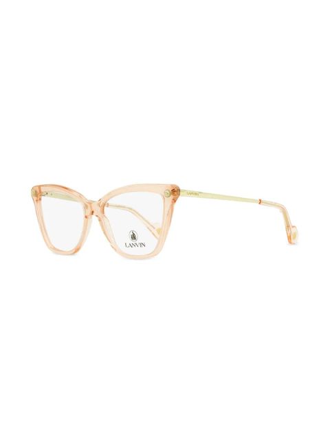 Lanvin butterfly-frame glasses - Pink - zdjęcie produktu nr 2