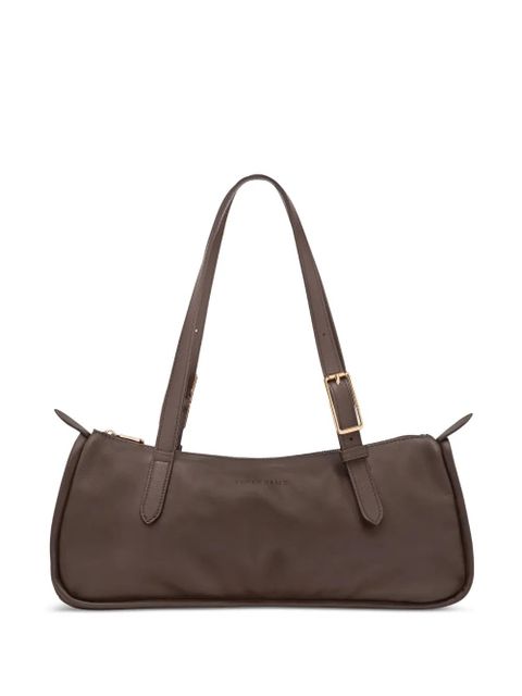 Longchamp L Looong buckle-strap shoulder bag - Brown - zdjęcie produktu nr 1