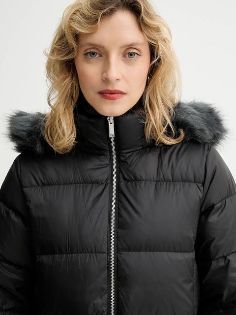 Calvin Klein kurtka puchowa kolor czarny zimowa LV044D545G