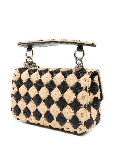 Valentino Garavani Rockstud shoulder bag - Neutrals