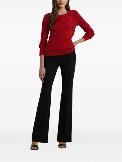 Lauren Ralph Lauren cable-knit sweater - Red - zdjęcie produktu nr 2