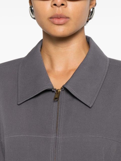 Alexander Wang zi-up bomber jacket - Grey