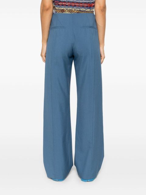 Marni virgin wool trousers - Blue