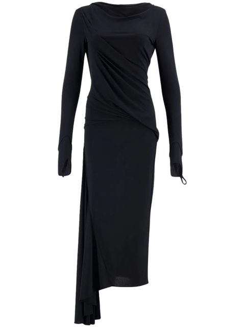 Givenchy asymmetric midi dress - Black - zdjęcie produktu nr 1