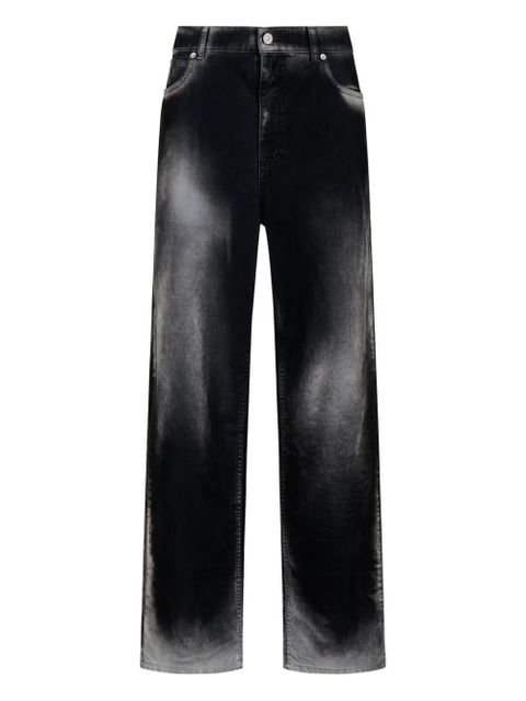 Marni faded wide-leg jeans - Black - zdjęcie produktu nr 1
