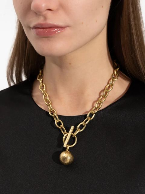 Ulla Johnson chain-link ball-pendant necklace - Gold - zdjęcie produktu nr 2