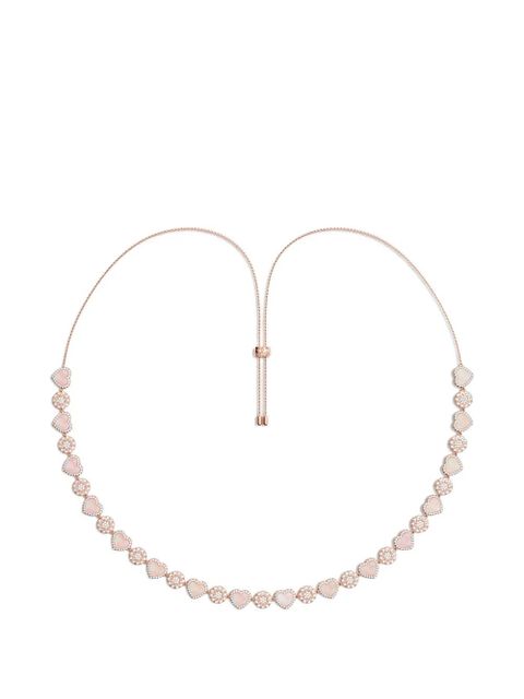 APM Monaco Heart & Dot adjustable necklace - Pink - zdjęcie produktu nr 1