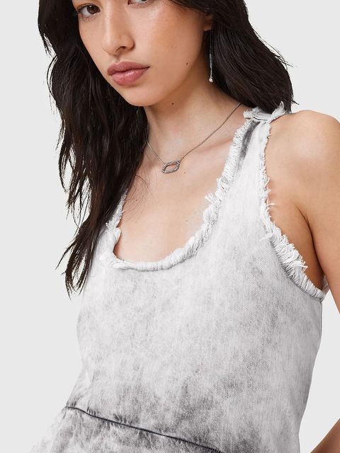 AllSaints sukienka bawełniana CAVARLY