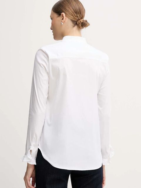 Mos Mosh koszula HASSIE damska kolor biały regular ze stójką 174320 - zdjęcie produktu nr 2