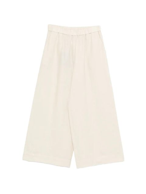 Max Mara elastic-waistband trousers - Neutrals - zdjęcie produktu nr 1