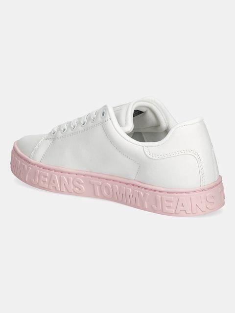 Tommy Jeans sneakersy skórzane TJW LOGO SNEAKER ESS