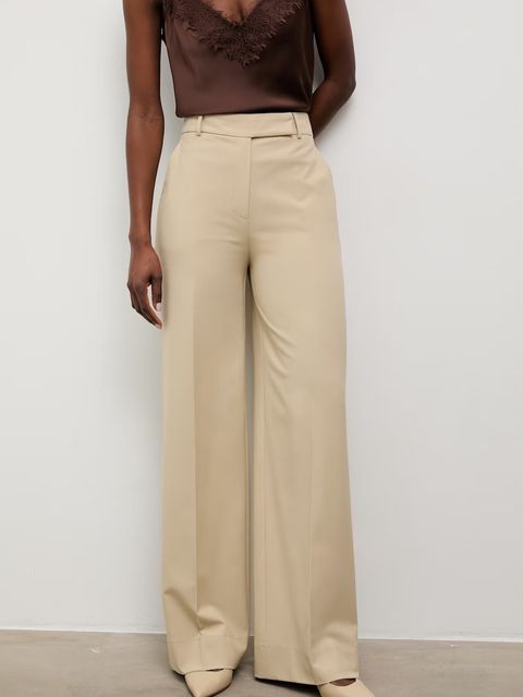 Answear.LAB spodnie garniturowe damskie z wiskozą