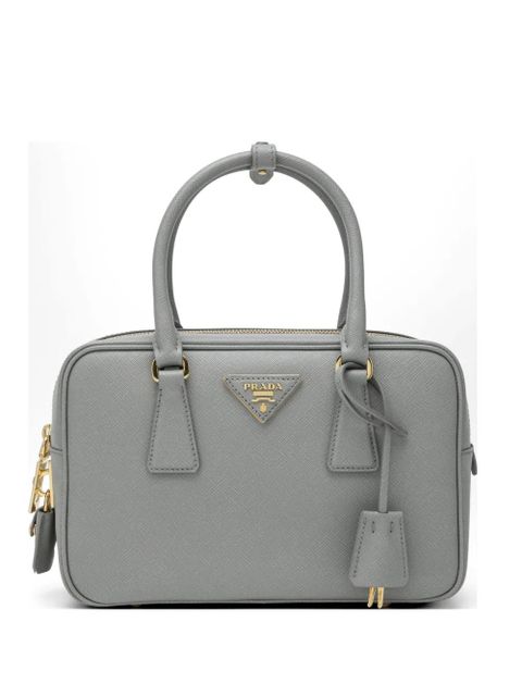 Prada triangle-plaque tote bag - Grey - zdjęcie produktu nr 1