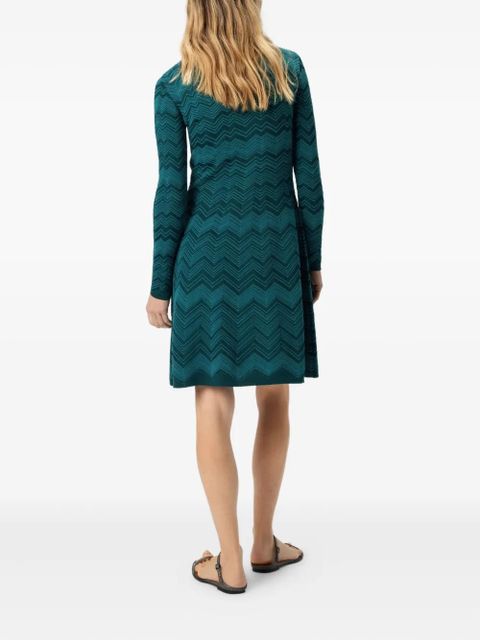 Missoni knit midi dress - Blue - zdjęcie produktu nr 2