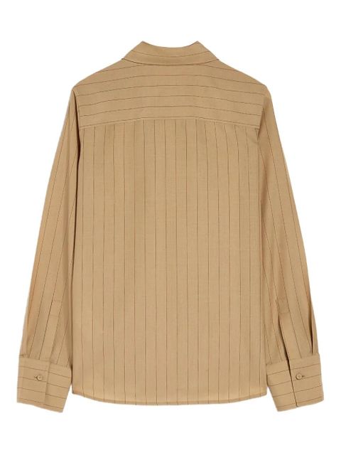 Jil Sander wool shirt - Brown - zdjęcie produktu nr 2