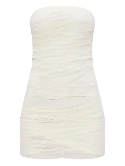 MM6 Maison Margiela tulle mini dress - White - zdjęcie produktu nr 1