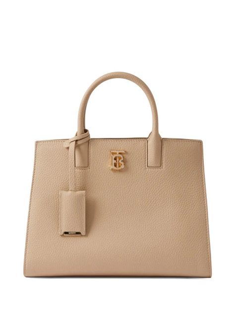 Burberry Frances leather tote bag - Neutrals - zdjęcie produktu nr 1