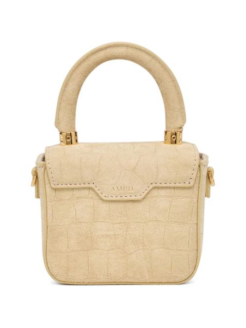 AMIRI suede mini bag - Neutrals - zdjęcie produktu nr 2