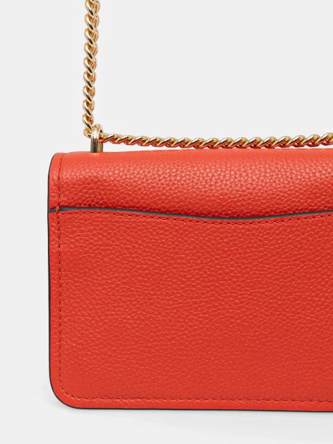 MICHAEL Michael Kors torebka skórzana kolor czerwony 32T4GC7C1T