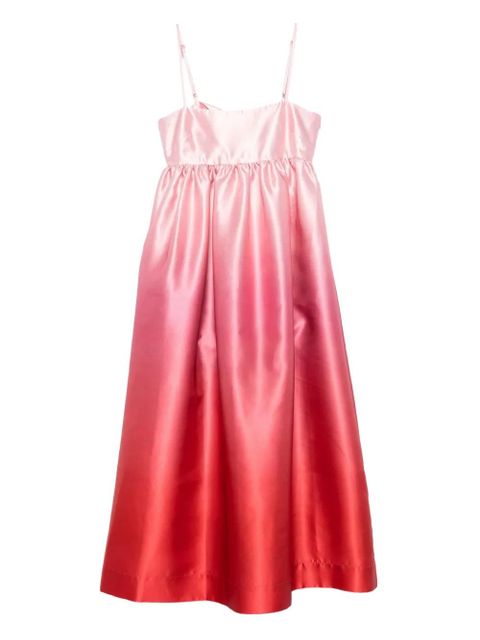 ALEMAIS Inez ombré midi dress - Pink - zdjęcie produktu nr 1
