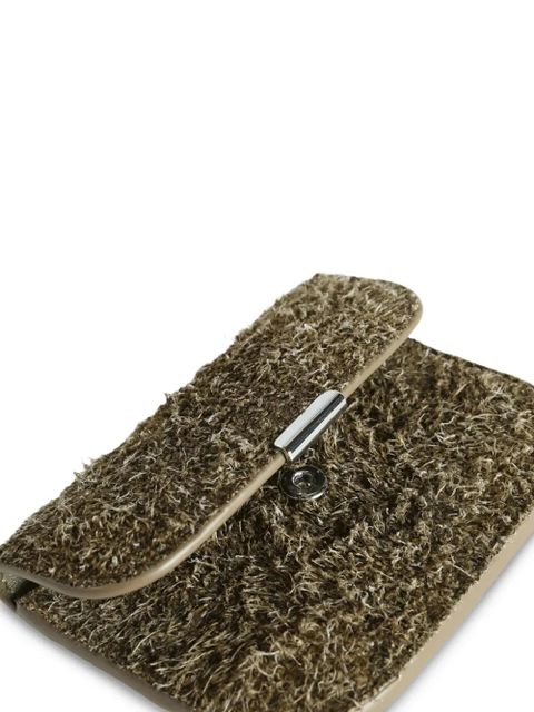 LEMAIRE flap-fastening wallet - Brown