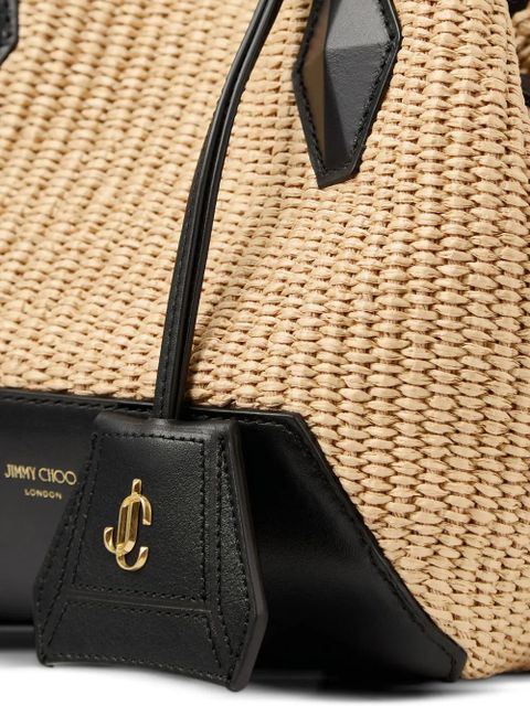 Jimmy Choo small Diamond tote bag - Neutrals