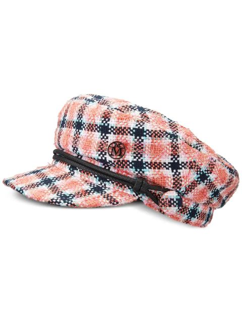 Maison Michel New Abby tweed sailor cap - Pink - zdjęcie produktu nr 1