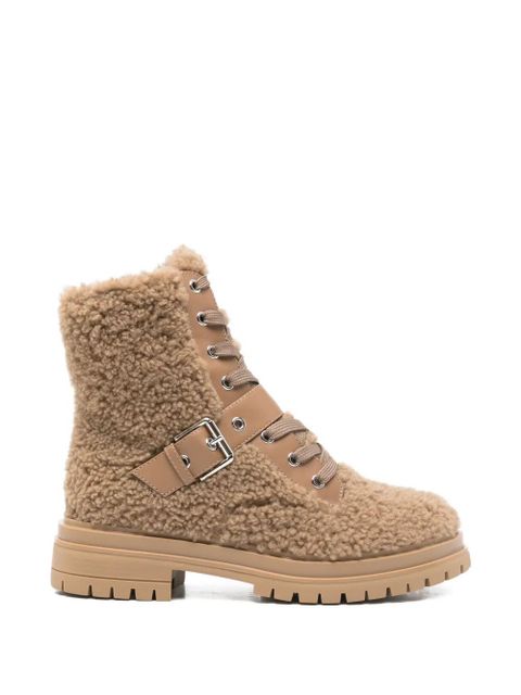 Gianvito Rossi buckle-detail ankle boots - Neutrals - zdjęcie produktu nr 1