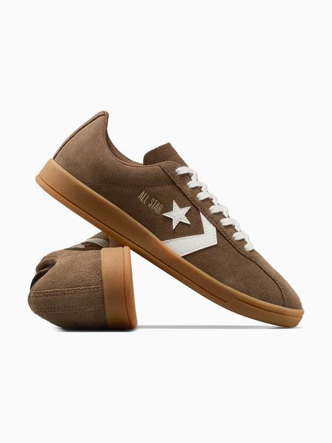 Converse sneakersy skórzane All Star Classic Trainer kolor brązowy A16396C