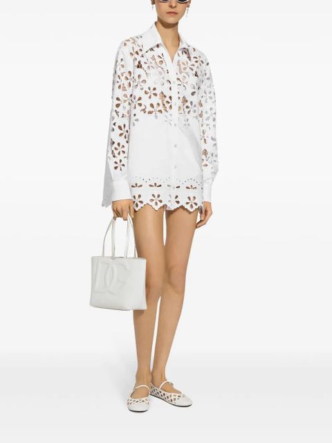 Dolce & Gabbana cut-out cotton shirt - White - zdjęcie produktu nr 2