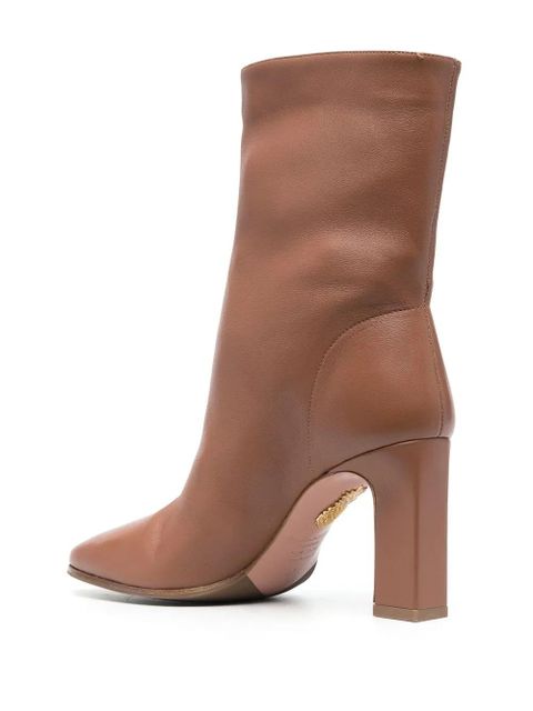 Aquazzura Manzoni 85mm ankle boots - Brown - zdjęcie produktu nr 2