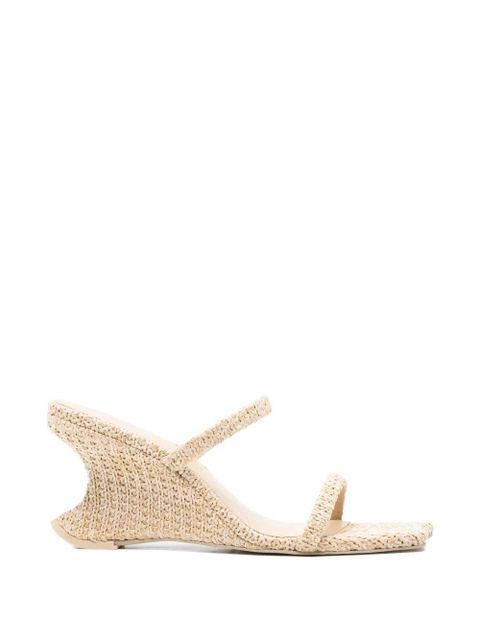 Cult Gaia Raven woven sandals - Neutrals - zdjęcie produktu nr 1