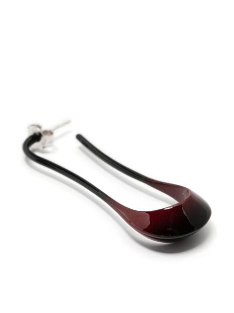 LEMAIRE curved-end earrings - Silver - zdjęcie produktu nr 2