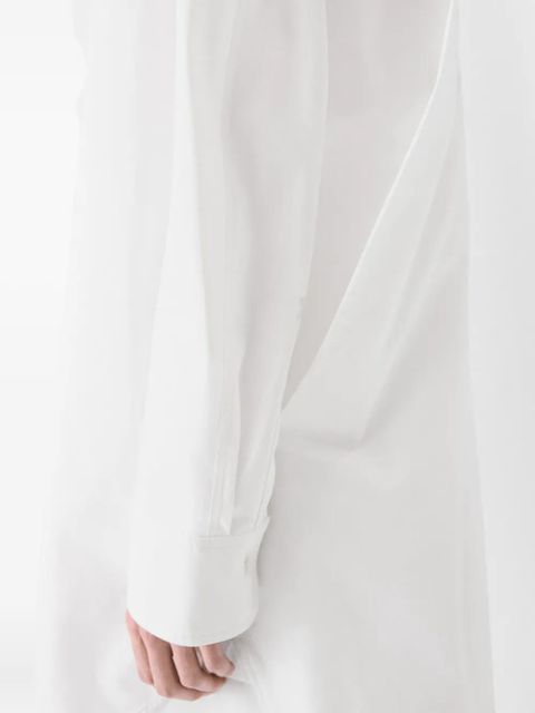 Jacquemus button-down shirt dress - White