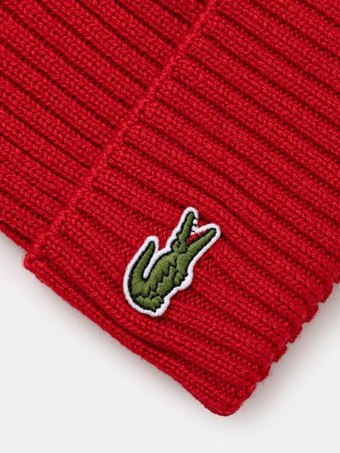 Lacoste czapka wełniana