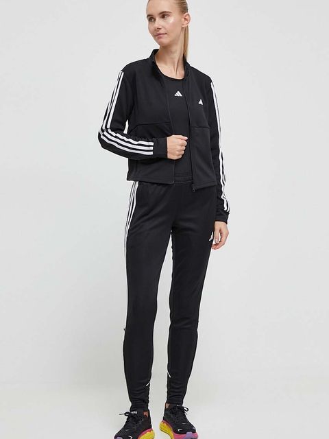 adidas Performance bluza treningowa Training Essentials kolor czarny z aplikacją HZ5615 - zdjęcie produktu nr 2