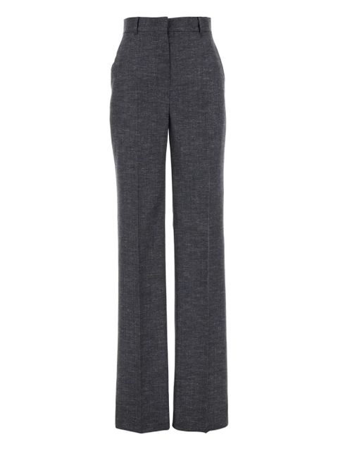 Max Mara Eziana melangé trousers - Blue - zdjęcie produktu nr 1