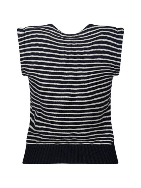 Weekend Max Mara striped top - Blue - zdjęcie produktu nr 2