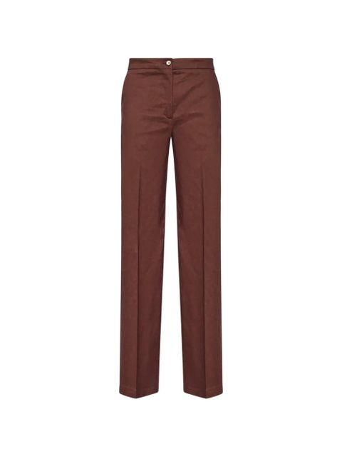 PINKO button-fastening trousers - Brown - zdjęcie produktu nr 1